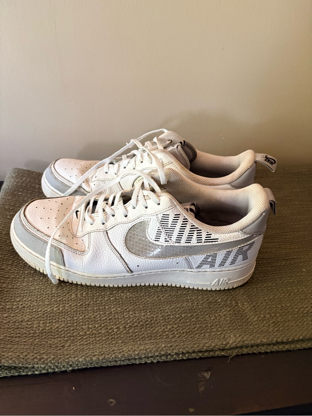 Nike Air Force 1 “Cargo” White & Gray – Men’s Size 12